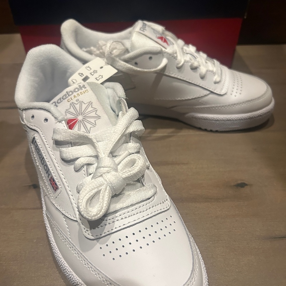 Reebok Club C 85 white sneakers shoes - Picture 7 of 8